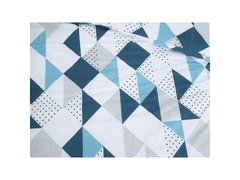 Ljubki dom Krep posteljnina DIAMONDS bela Dimenzije posteljnine: 70 x 90 cm | 140 x 200 cm