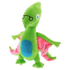 Ljubki dom Zelen plišasti dinozaver SPINO s krili in očali