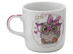 Bella Fiore Otroški porcelanast vrč 230ml Sova