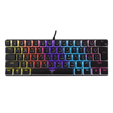 White Shark TIPKOVNICA GK-2202 ASHIKO Black / HR / BLUE.SW.