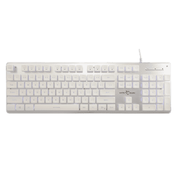 White Shark Tipkovnica GK-003241 TACHI-bela-US