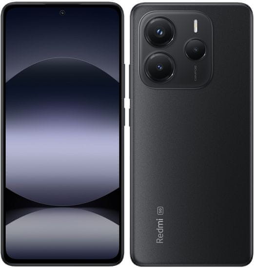 Xiaomi Redmi Note 14 5G pametni telefon, 8 GB/256 GB, Midnight Black