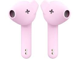 Defunc TRUE Basic brezžične Bluetooth slušalke, roza