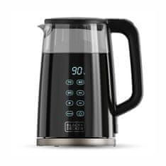 Black+Decker Električni kotliček Black+Decker BXKE2206E, 2200 W, 1.7 L, 7 nastavitev temperature, samodejno izklop.