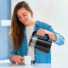 Black+Decker Električni kotliček Black+Decker BXKE2206E, 2200 W, 1.7 L, 7 nastavitev temperature, samodejno izklop.