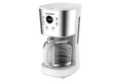 Blaupunkt Blaupunkt CMD802WH avtomatski espresso aparat za zalivanje, srebrna barva, zmogljivost 900 W, kapaciteta 14 skodelic