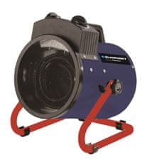 Blaupunkt Električni grelnik 2 kW Blaupunkt EH3010, ventilatorski grelnik za notranje prostore, zaščita pred pregrevanjem, modra barva