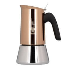 BIALETTI Bialetti Nova Venus 4TZ Baker za turško kavo iz bakra, ročni, 0.2 L, nerjavno jeklo, enostaven za uporabo