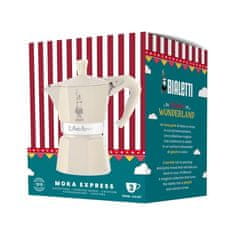 BIALETTI Bialetti Moka Express Zimska Pravljica 3TZ kava 140 ml v kremni barvi
