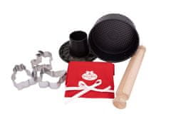 Ballarini Otroški set za peko BALLARINI Cucinado S'impara, vključno z 18 cm modelom, orodjem za testo in posterjem.