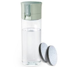 Brita Brita Vital zelena steklenica s filtrom, 600 ml, 2 filtra, brez BPA, idealna za vsakodnevno uporabo, enostavna za čiščenje