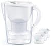Brita Brita Marella s 3 Maxtra Pro PP filtri - Funkcionalna in estetska vrč za filtriranje vode, kapaciteta 2,4 L