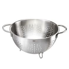 Gefu GEFU COLINO kuhinjski cedilo iz nerjavečega jekla, 24 cm, 4 L, primerno za pomivanje v pomivalnem stroju
