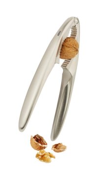 Gefu GEFU CLASSICOO odpiralo za oreščke G-13790, ergonomska držala, srebrna, material cink, idealno za kuhinjske potrebe.