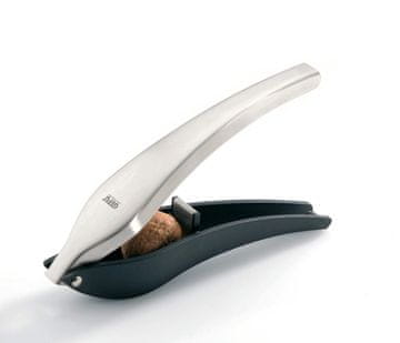 Gefu GEFU MANOLO orodje za odpiranje oreščkov G-13440, ergonomski ročaj, iz nerjavnega jekla, enostavno za čiščenje, srebrno-črno.