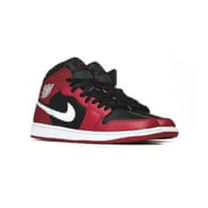 Nike Čevlji košarkaška obutev rdeča 42.5 EU Air Jordan 1 Mid