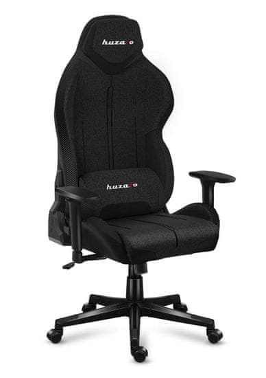 Huzaro Ergonomska gaming stolica Huzaro Force 7.9, črna mrežasta, nastavljiva, do 150 kg, s podprtjem za hrbet in glavo