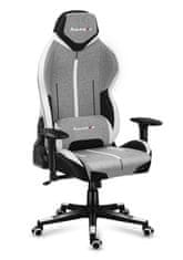 Huzaro Igralna Stolica Huzaro Force 7.9 - Siva Mreža, Ergonomska Oblikovana, Padded, S Stabilno Podlago, Maksimalna Teža 150 kg