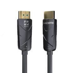 Avtek Avtek HDMI kabel, aktiven, 20 m, podpira 4K, hitrost prenosa 18 Gb/s, zlati kontakti, črn
