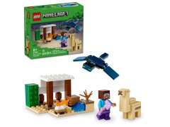 LEGO LEGO Minecraft 21251 Steveova puščavska ekpedicija - 75 delov, minifigurica, za otroke od 6 let naprej