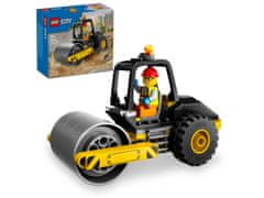 LEGO LEGO CITY 60401 Valjar za gradnjo - set z 1 minifigurico, 78 delov, primeren za otroke od 5. leta dalje