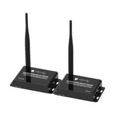 Techly Techly IDATA HDMI-WL55 AV podaljšek, brezžični prenosnik in sprejemnik, črn, 1080p, do 50 m, CE, FCC, RoHS