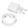 Univerzalni hitro polnilnik iBox ILUC39W, bela, AC, 20W, USB-C, Quick Charge 3.0, Power Delivery 3.0, notranja uporaba
