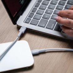 Green Cell Kabel Green Cell GC PowerStream 1 m, USB C do Lightning, 29 W, združljiv z Apple napravami, bel