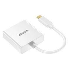 Unitek UNITEK USB-C na DVI adapter 1080P@60Hz, bel, 15 cm M/F, hitra dostava v 24 urah