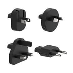 Belkin Belkin BPZ003bt1MBK-B6 Univerzalni črni AC hitri polnilec za notranjo uporabo, 25 W, USB-C, 1 m kabel