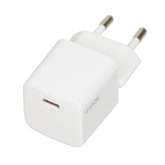 iBOX Wall charger I-BOX C-38 PD30W, bel, hitro polnjenje, USB Type-C, zaščita pred prenapolnjenjem in pregrevanjem