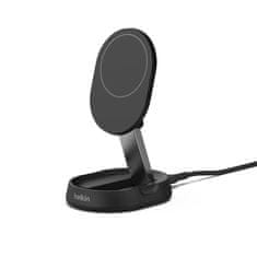 Belkin Belkin BoostCharge Pro črni brezžični polnilec za pametne telefone, hitri polnjenje, AC, 15W, 1,5m USB-C kabel