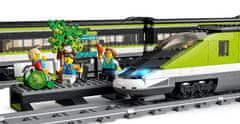 LEGO LEGO CITY 60337 Ekspresni Potniški Vlak s 6 minifigurami - 764 delov, priporočeno starost 7+ let