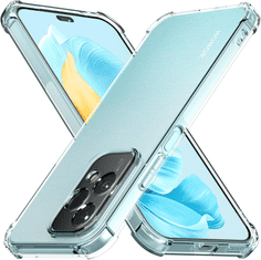 Onasi Silikonski ovitek ANTISHOCK za Xiaomi Redmi Note 14 5G - prozoren
