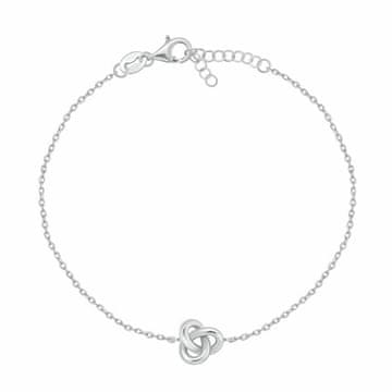 Brilio Silver Srebrna zapestnica za ženske Keltski vozel BRC186W