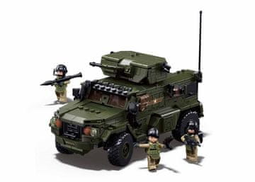 Sluban Model Bricks M38-B1179 Typhoon VDVS oklepno bojno vozilo v merilu 1:35