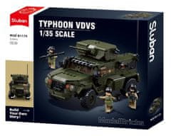 Sluban Model Bricks M38-B1179 Typhoon VDVS oklepno bojno vozilo v merilu 1:35