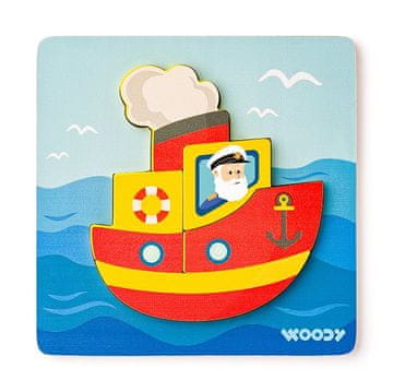 Woody 102191361 Puzzle Baby - Čoln