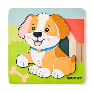 Woody 102191363 Puzzle Baby - psiček