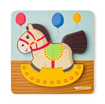 Woody 102191366 Puzzle Baby - konjski hou.