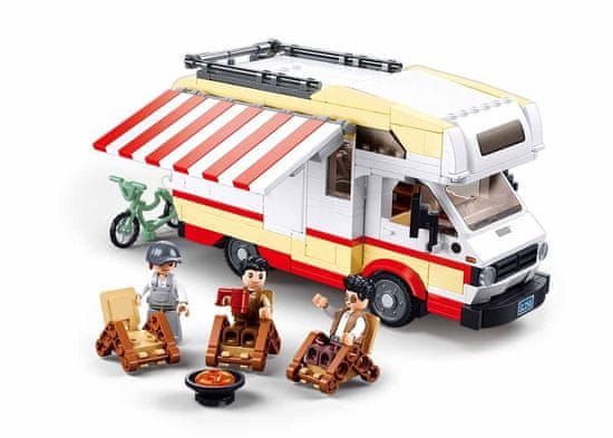 Sluban Model Bricks M38-B1193 Stanovanjski avto TS-3 v merilu 1:35