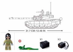 Sluban Power Bricks M38-B7071 R/C ZTZ-99AS Tank za daljinsko upravljanje
