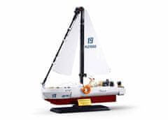 Sluban Model Bricks M38-B1190 Fast Ship Rodeo v merilu 1:35