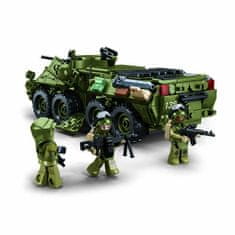 Sluban Model Bricks M38-B1251 Tank BTR-80AS IFV v merilu 1:35