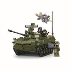 Sluban Model Bricks M38-B1250 BMD-2S Tank v merilu 1:35