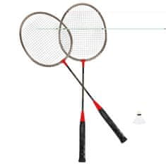Spokey Set za badminton BADMNSET1 črno-rdeč