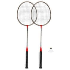 Spokey Set za badminton BADMNSET1 črno-rdeč