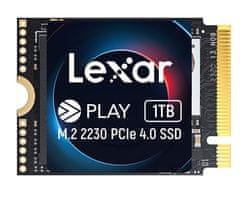 Lexar Lexarjev SSD PLAY PCle Gen4 M.2 2230 NVMe - 1 TB (branje/pisanje: 5200/4700 MB/s)