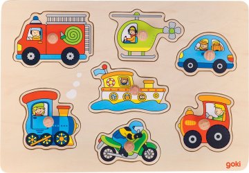 Goki Lesena sestavljanka Vozila