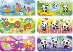 Educa Baby puzzle Panda Bimba in prijatelji 6x3 kosov
